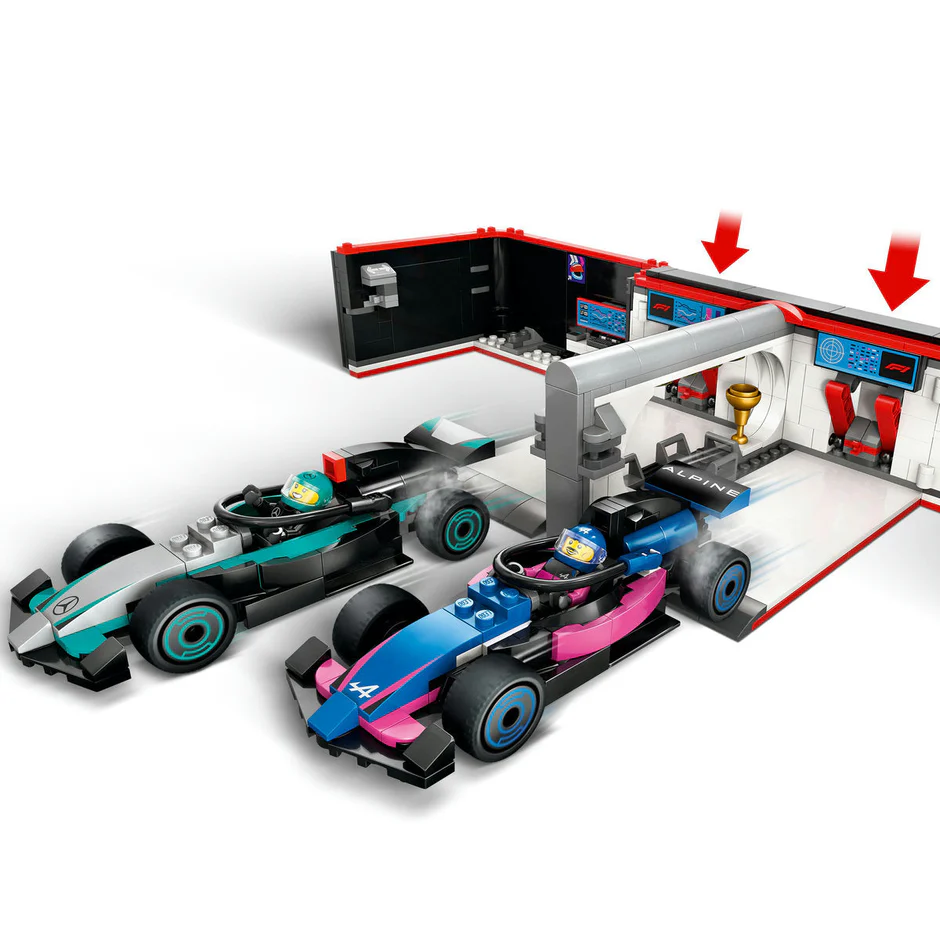 F1®-es garázs, Mercedes-AMG és Alpine autók - Image 4