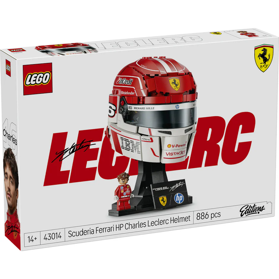 Scuderia Ferrari HP Charles Leclerc sisakja - Image 2
