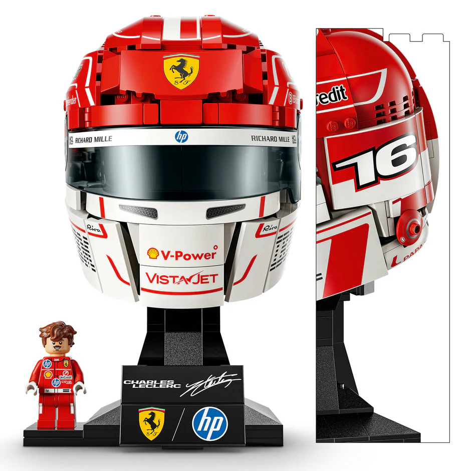 Scuderia Ferrari HP Charles Leclerc sisakja - Image 3