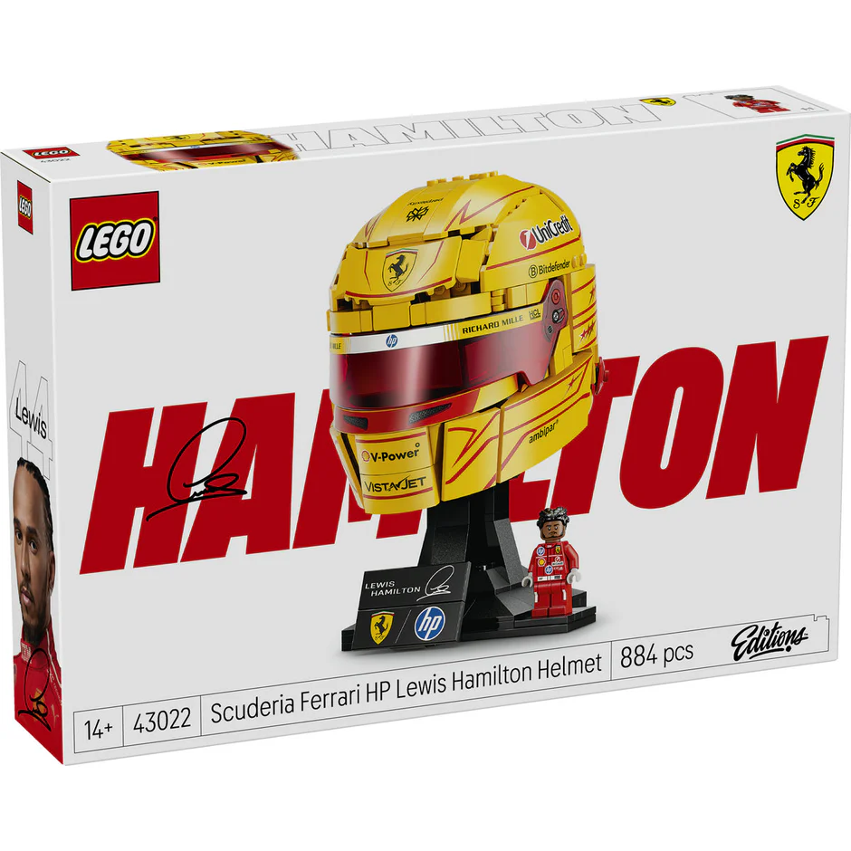 Scuderia Ferrari HP Lewis Hamilton sisakja - Image 2