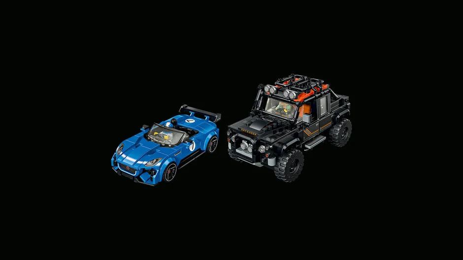 LEGO® Speed Champions - Jaguar Project 7 és Land Rover Defender (77264) - Image 3