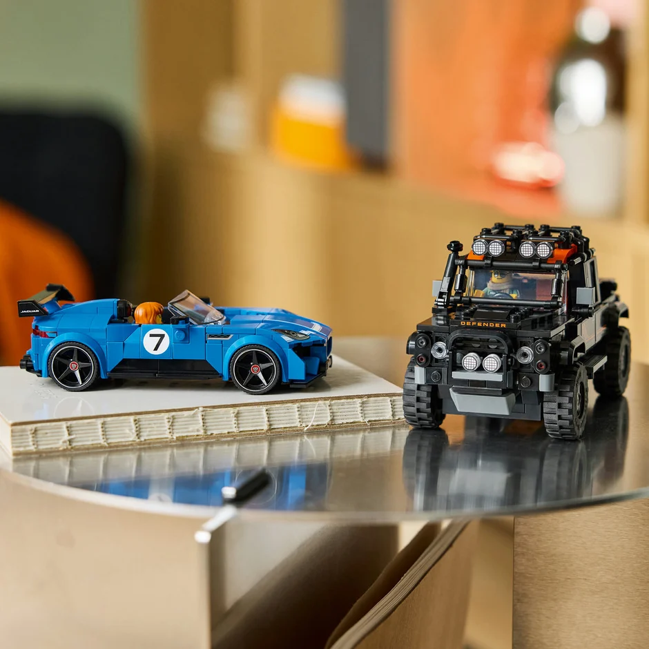 LEGO® Speed Champions - Jaguar Project 7 és Land Rover Defender (77264) - Image 5
